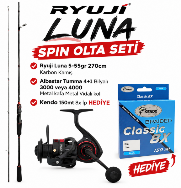 Ryuji Luna Spin Olta Seti
