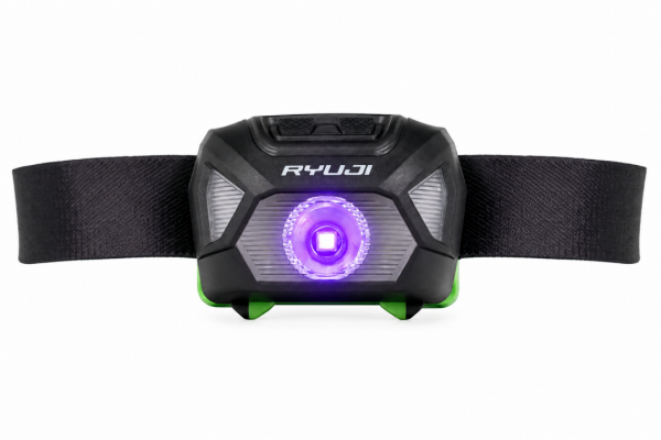 RYUJI 100 LUMEN BEYAZ+ UV KAFA FENERİ