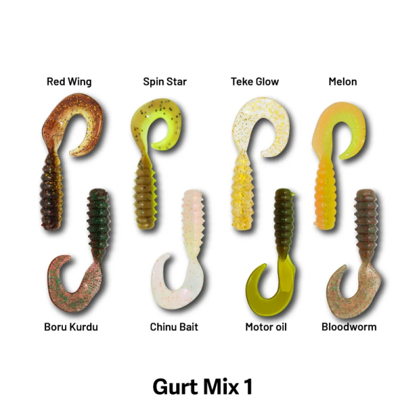 Hanfish Gurt 6 Cm Silikon Yem Mix1