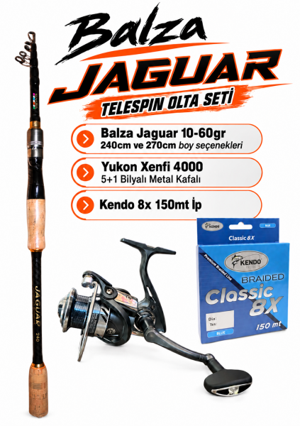 Balza Jaguar Telespin Olta Seti