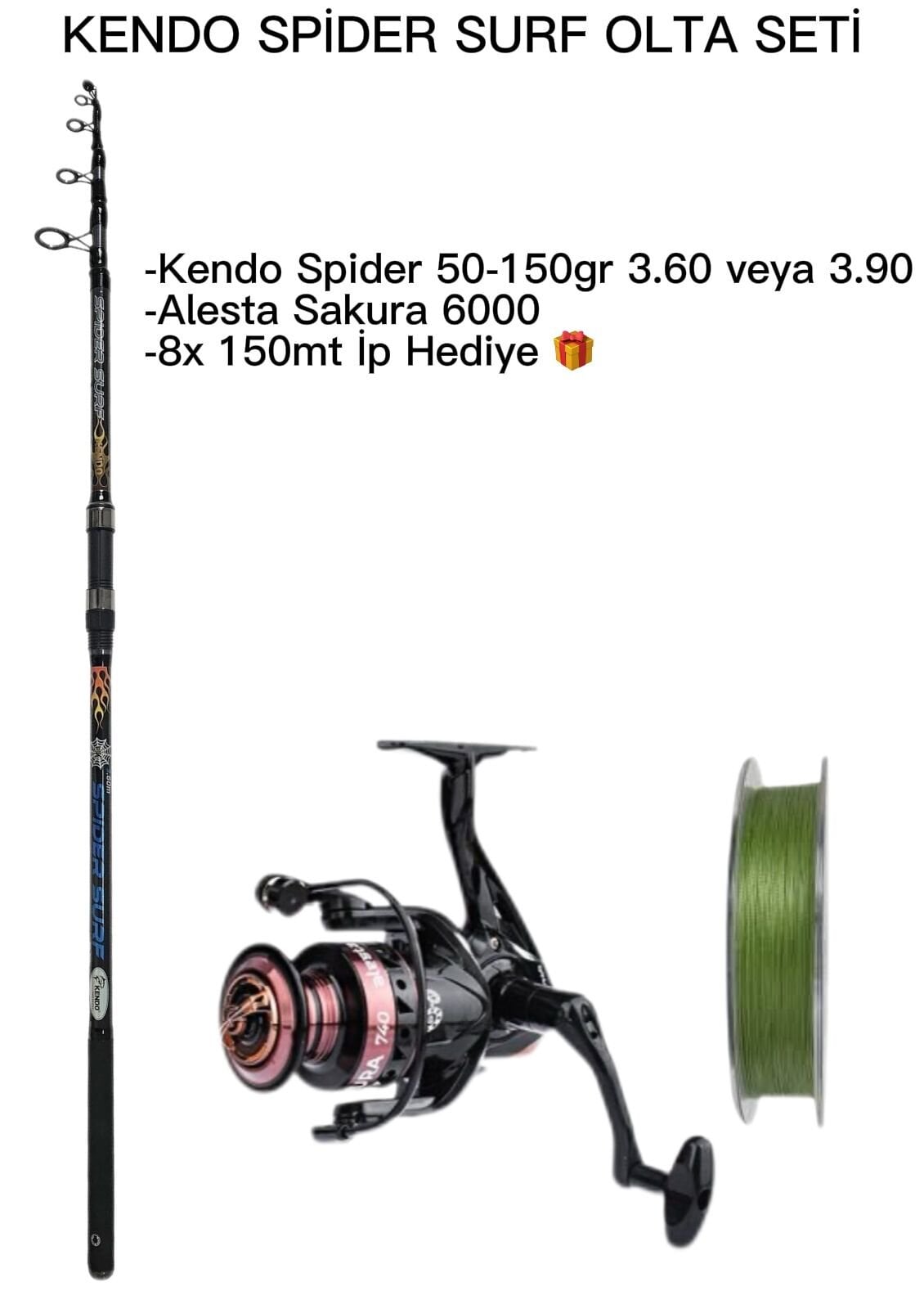 Kendo Spider Surf Olta Seti