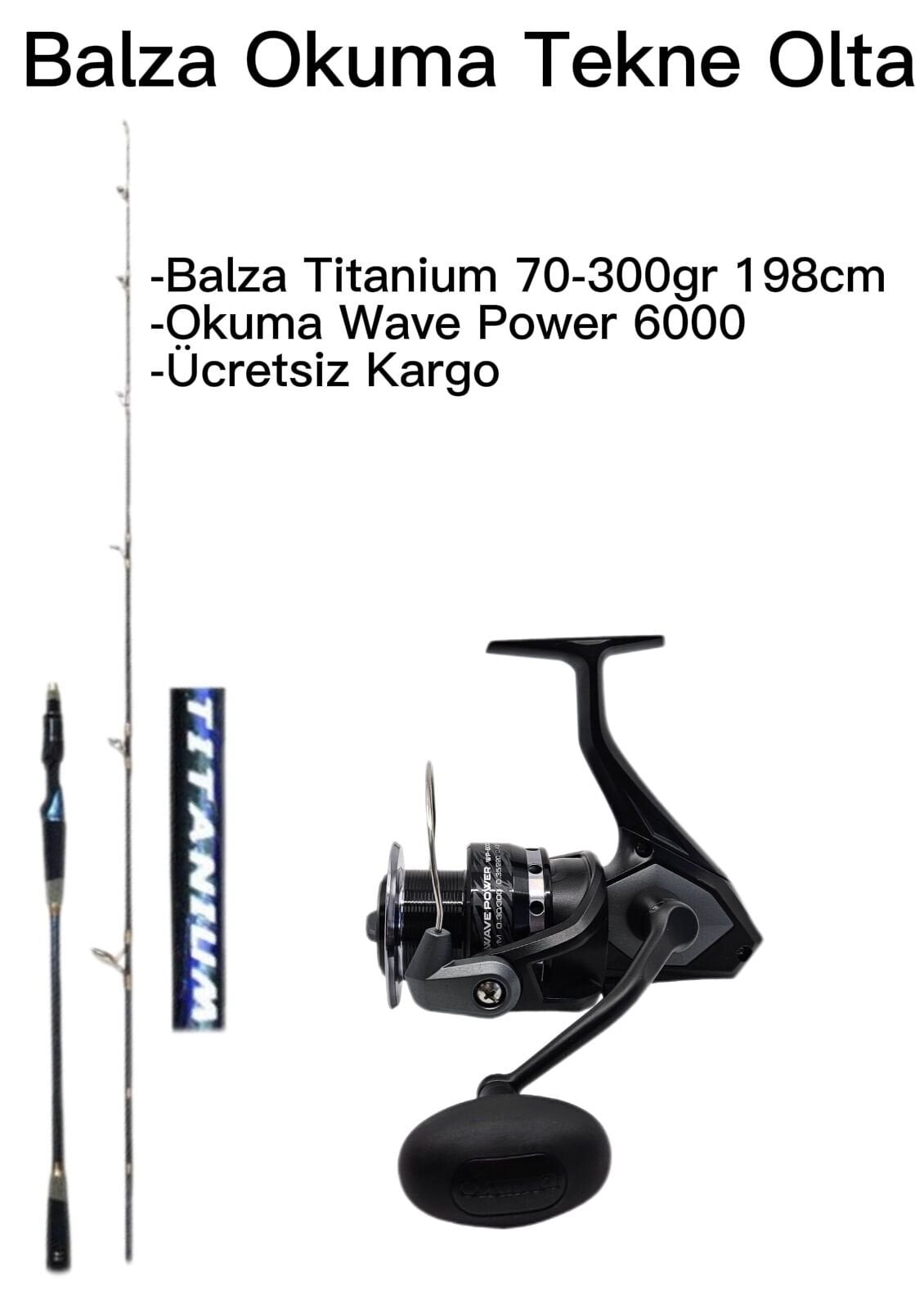 Balza - Okuma Tekne Olta Seti