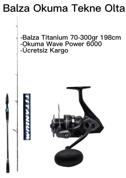 Balza - Okuma Tekne Olta Seti