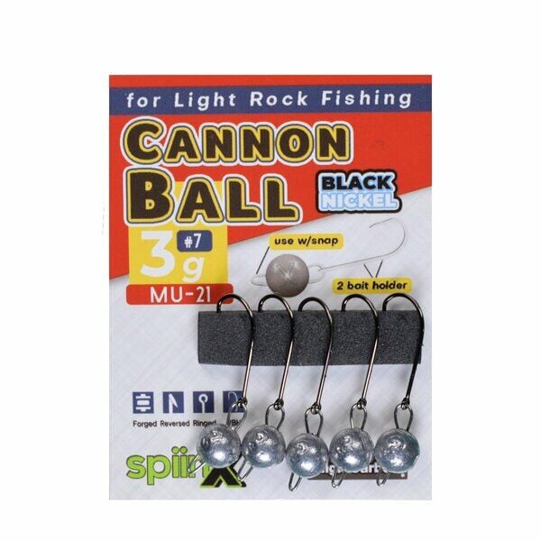 Spiinx Cannon Ball Ham Boyasız Mafsallı Jighead