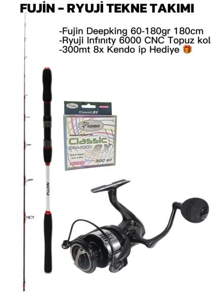 FUJİN - RYUJİ TEKNE OLTA SETİ