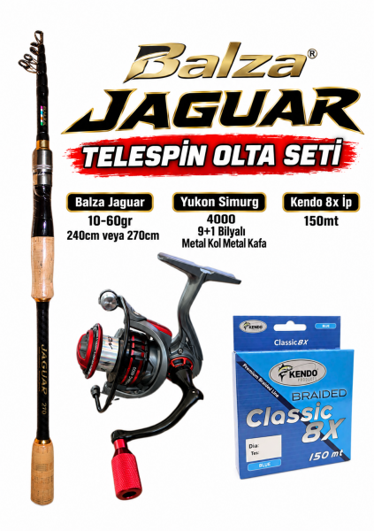 Balza Jaguar Telespin Olta Seti