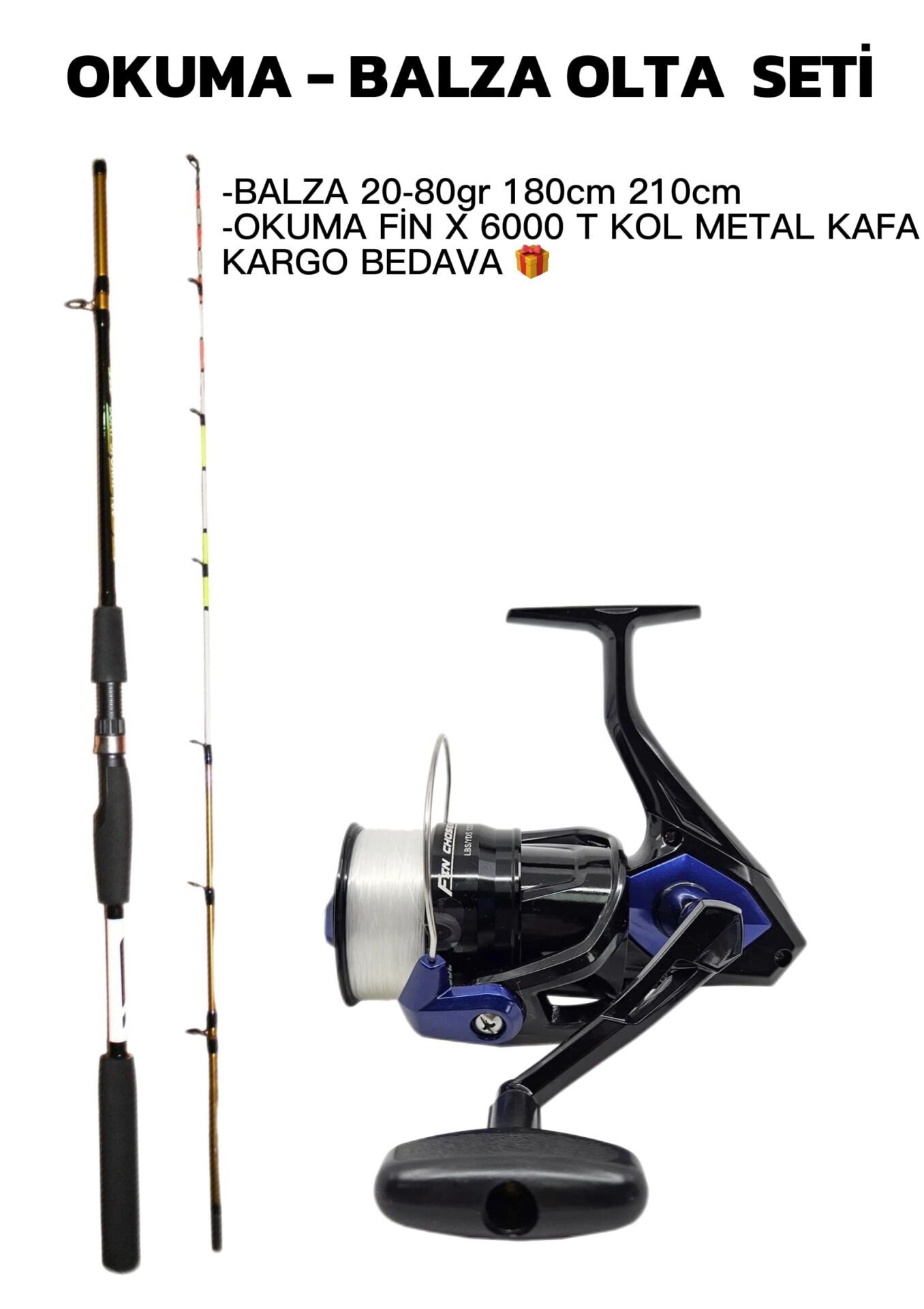 OKUMA - BALZA KIYI VE TEKNE OLTA SETİ