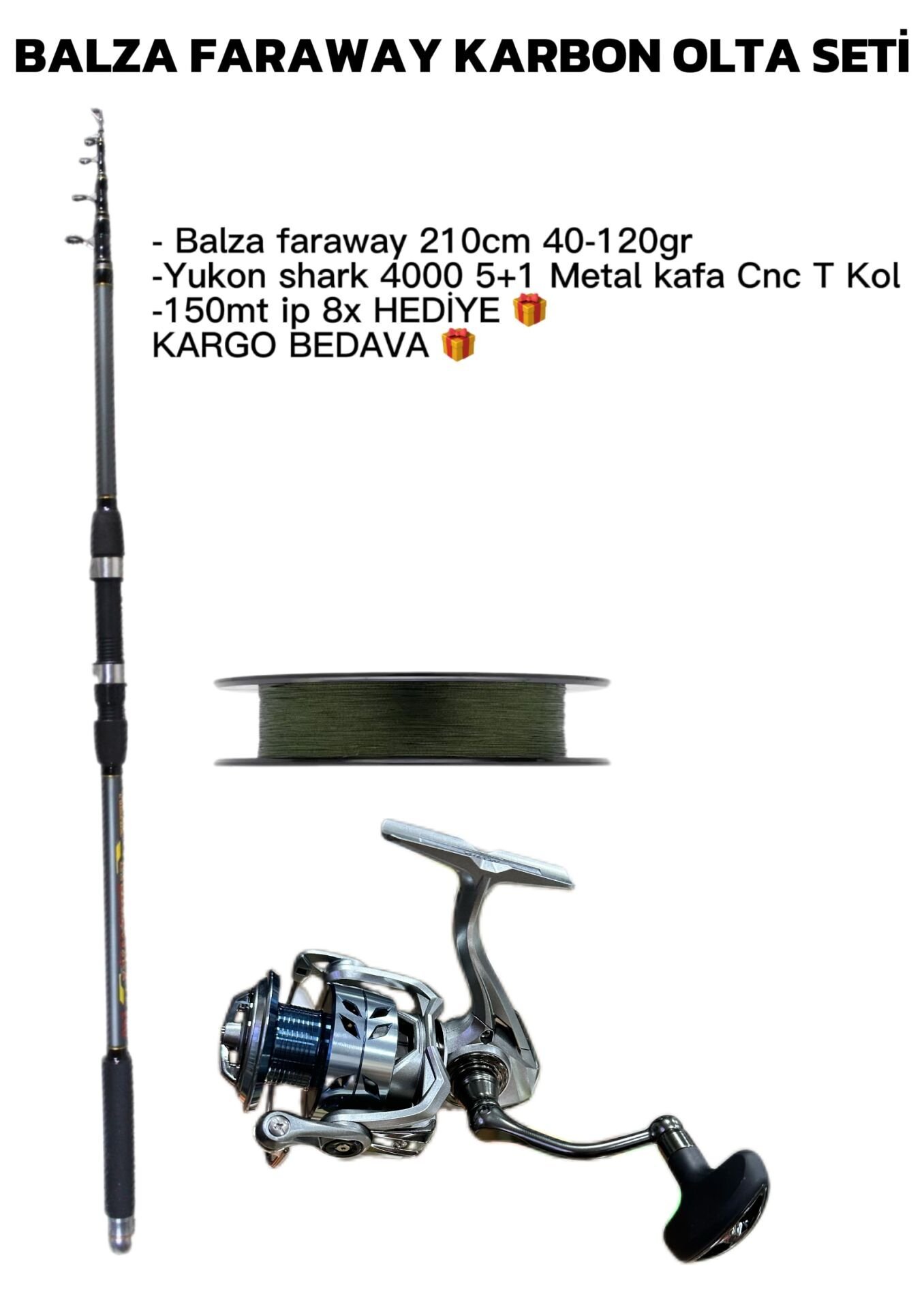 Balza Faraway Telespin Olta Seti