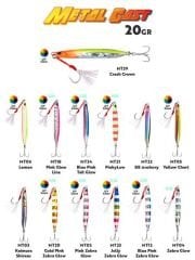 Fujin Metal Cast 20gr Light Jig Metal Yem