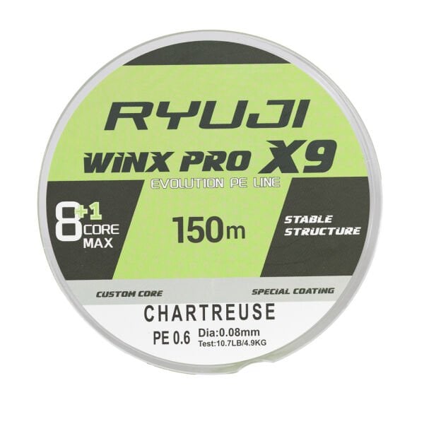 RYUJI WINX PRO X8+1 150M CHARTREUSE İP MİSİNA