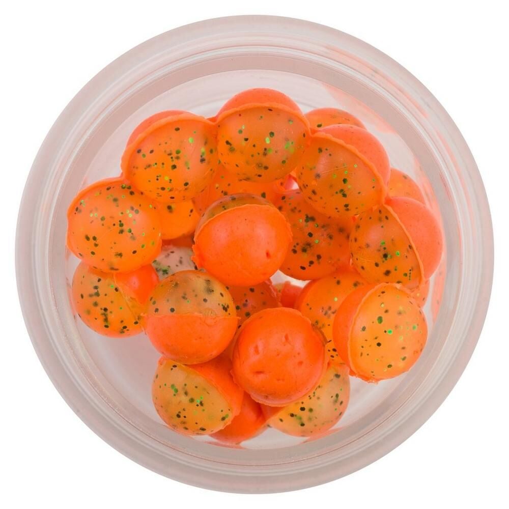 Berkley Powerbait Power Eggs Floating Garlic Clear Green FL Orange Sarımsaklı Turuncu Top