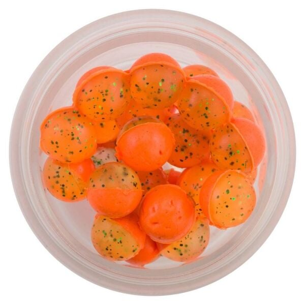 Berkley Powerbait Power Eggs Floating Garlic Clear Green FL Orange Sarımsaklı Turuncu Top