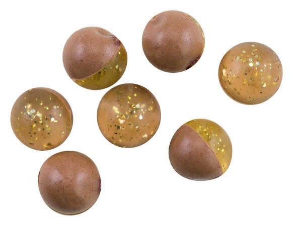 Berkley Powerbait Power Eggs Floating Garlic Clear Gold Natural Sarımsaklı Kahverengi Top
