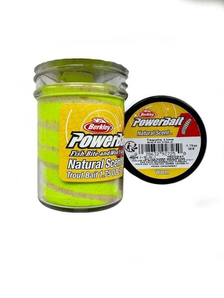 Berkley Power Bait Natural Scent WormTequila Lime