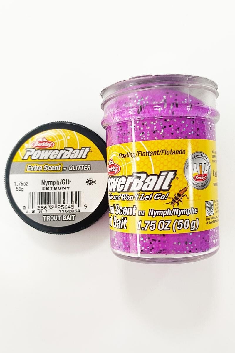Berkley Powerbait Extra Scent Glitter Nymph GLTR Sivrisinek Aromalı