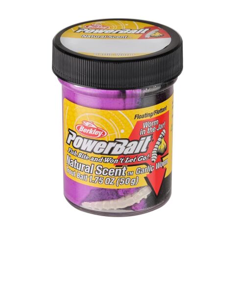 Berkley Powerbait Natural Scent Garlic Worm Tequila Sunrise Kurtlu Sarımsaklı