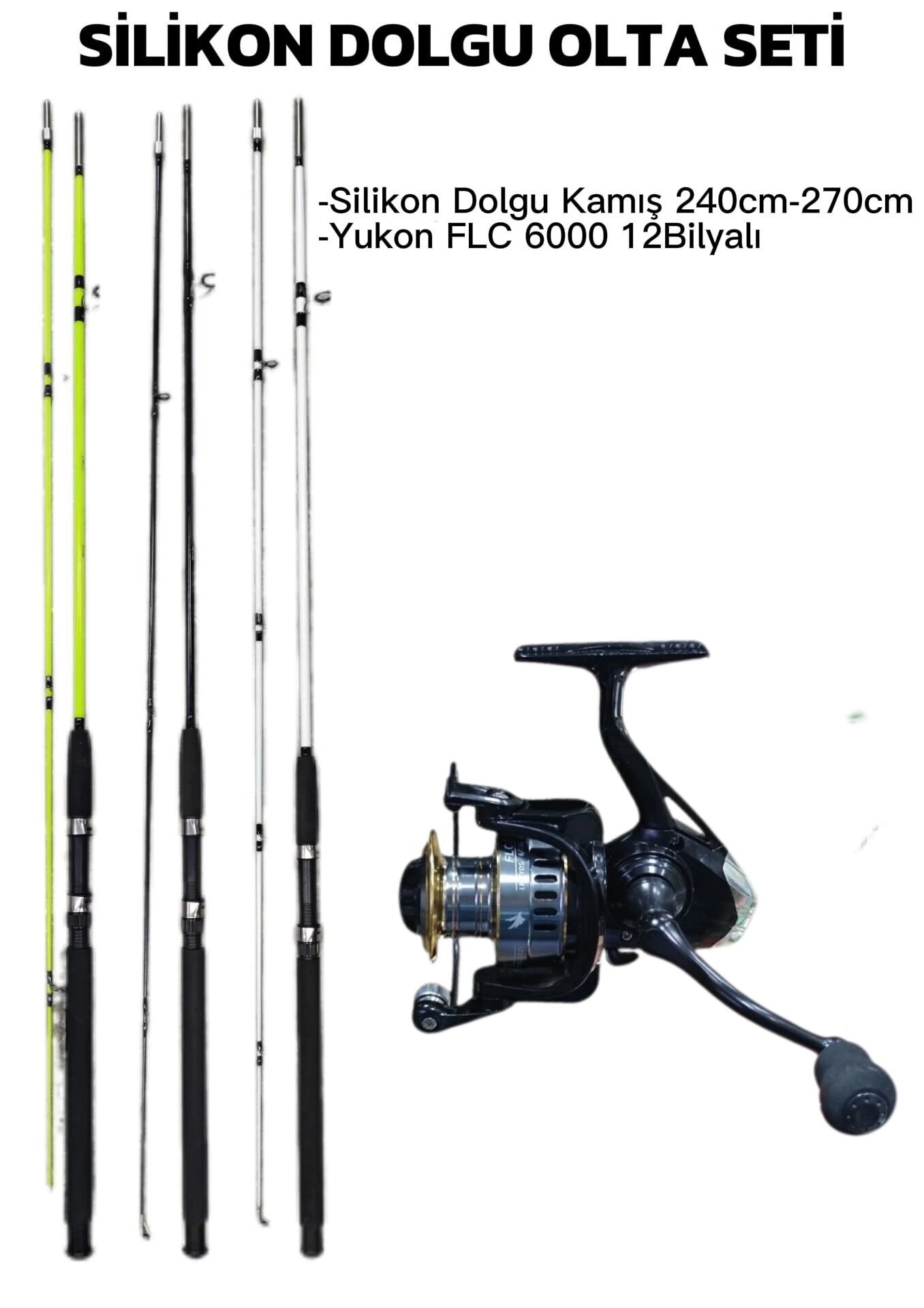 SİLİKON DOLGU OLTA TAKIMI