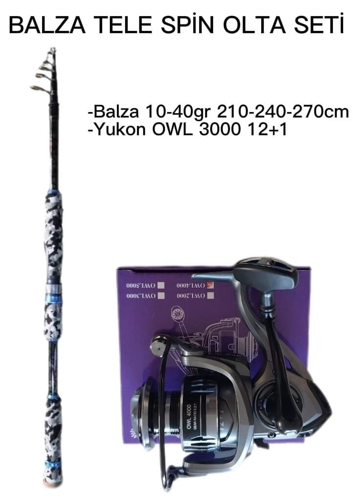 Balza Tele Spin Olta Seti