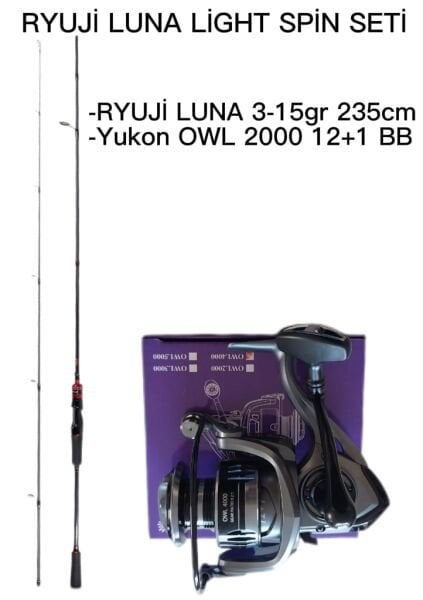 Ryuji Luna Light Spin Olta Seti
