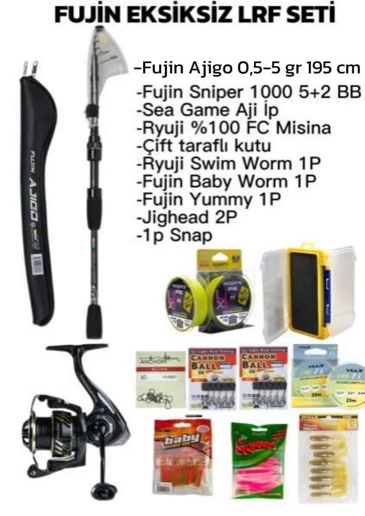 FUJİN EKSİKSİZ FULL LRF SETİ