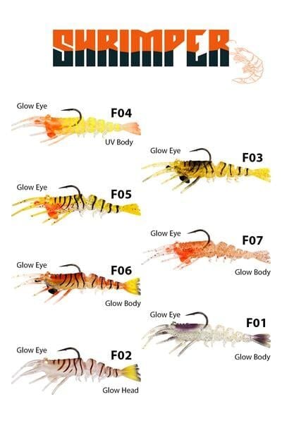 Fujin Shrimper 75mm 8.5gr Silikon Karides