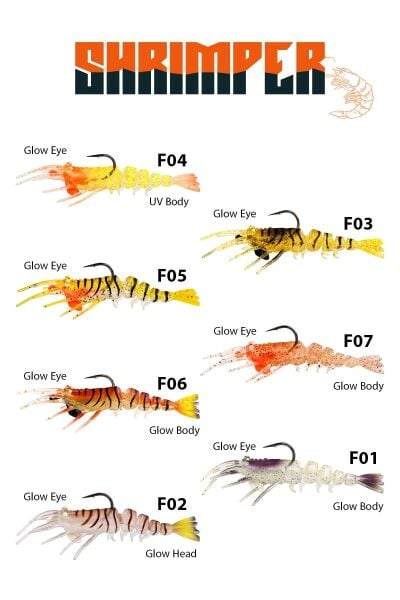 Fujin Shrimper 75mm 8.5gr Silikon Karides
