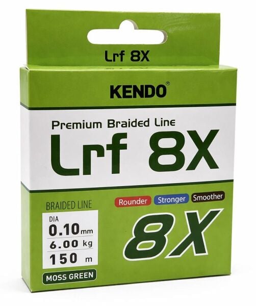 Kendo Lrf 8X Fighting 150 mt Örgü ip (Moss Green)