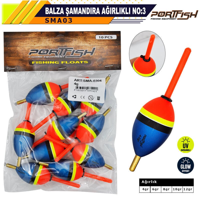 Portfish Balsa Şamandıra Ağırlıklı