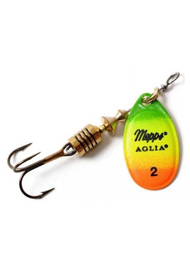 Mepps Aglia Fluo Olta Kaşığı Gökkuşağı