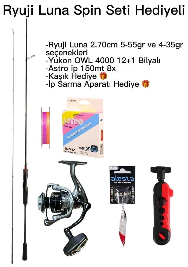 Ryuji Luna Hediyeli Spin Seti