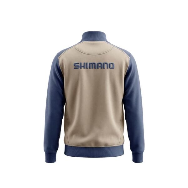 Shimano Zipper Sweatshirt Beige / Indigo Polar Çeket