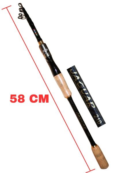 Balza Jaguar 10-60gr Telespin Karbon Olta Kamışı