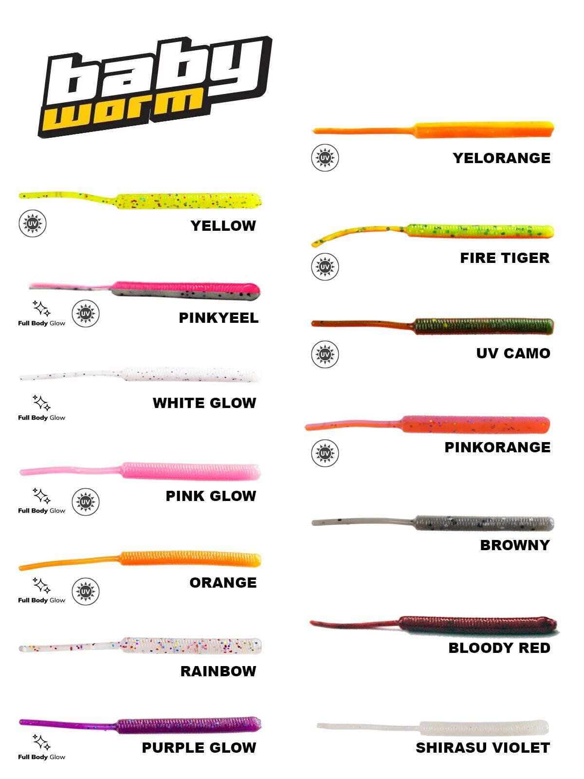 Fujin Baby Worm 5,2cm Floating LRF Silikonu