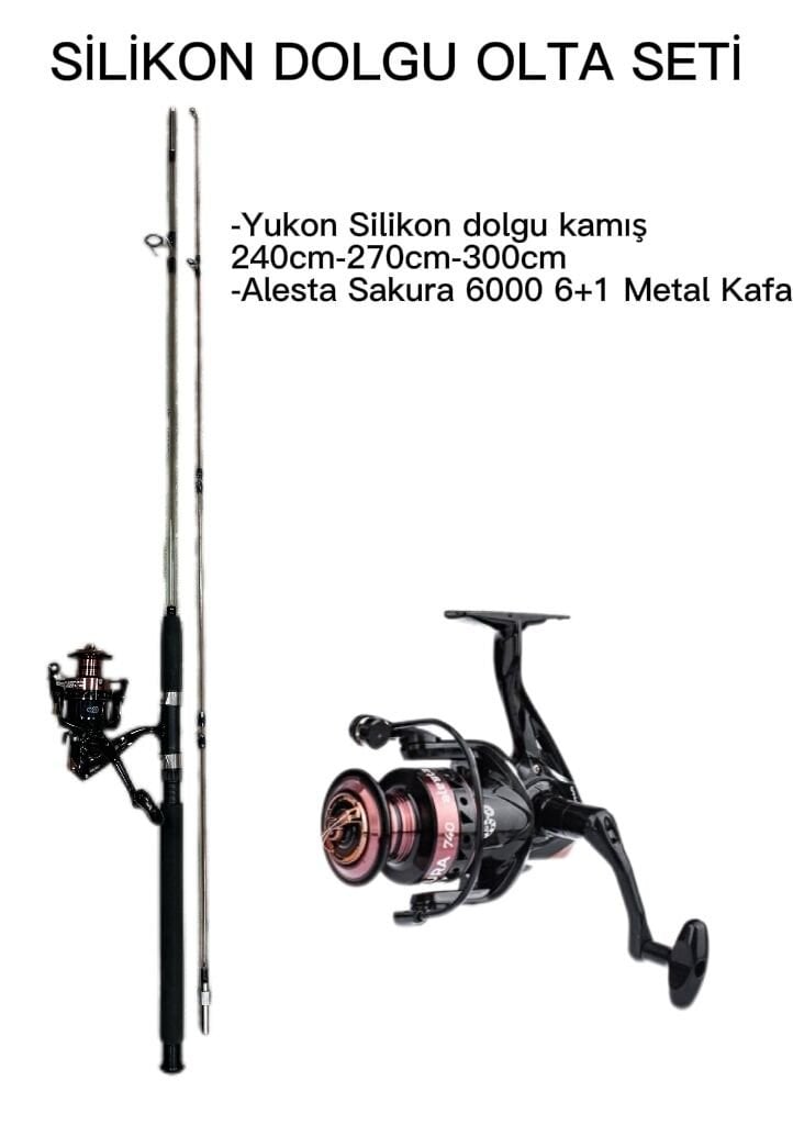 Silikon Dolgu Olta Seti