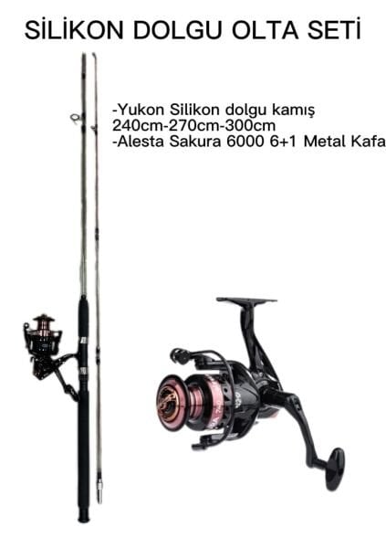 Silikon Dolgu Olta Seti