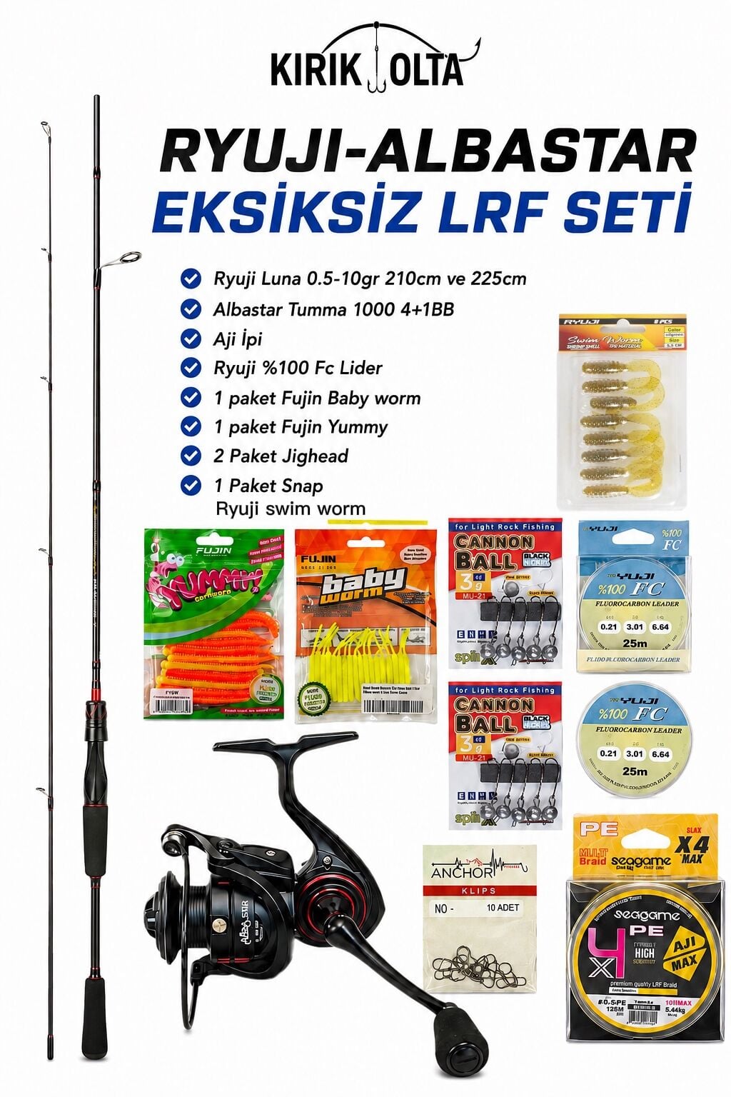 RYUJİ - ALBASTAR EKSİKSİZ LRF SETİ