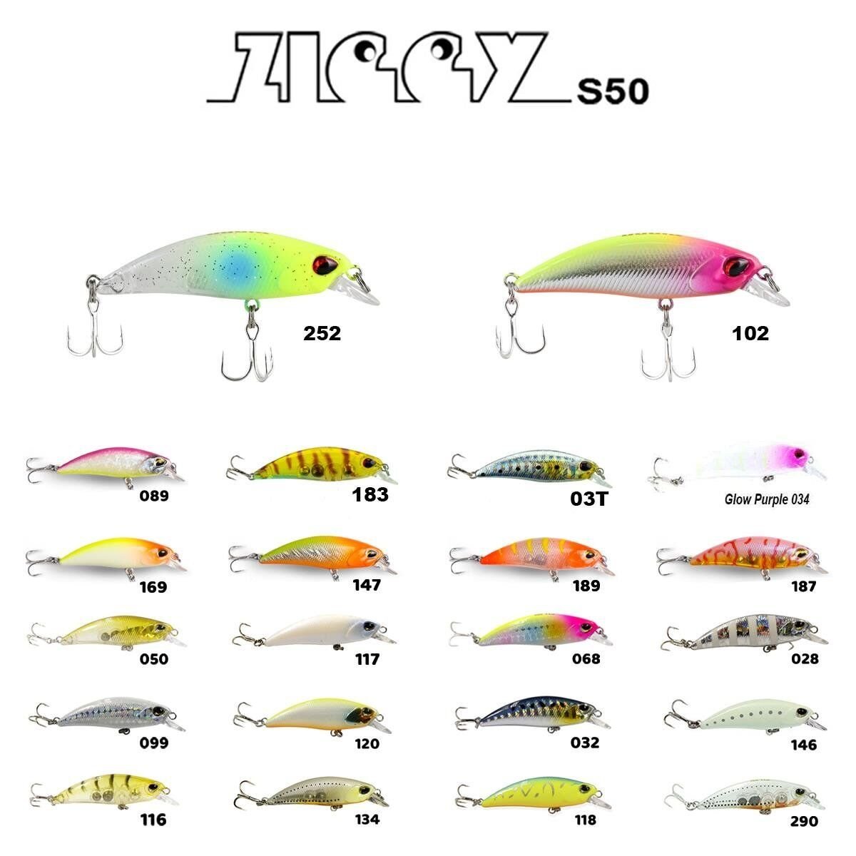 Fujin Ziggy 50mm 3.6gr LRF Maket Balık