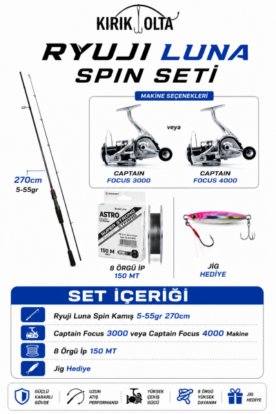 Ryuji Luna Spin Olta Seti