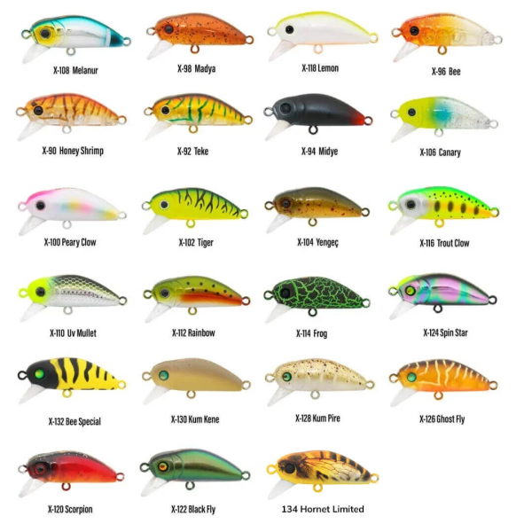 Hanfish Bıdık 3.5 Cm 3.1 Gr Maket Yem 134- Hornet Limited