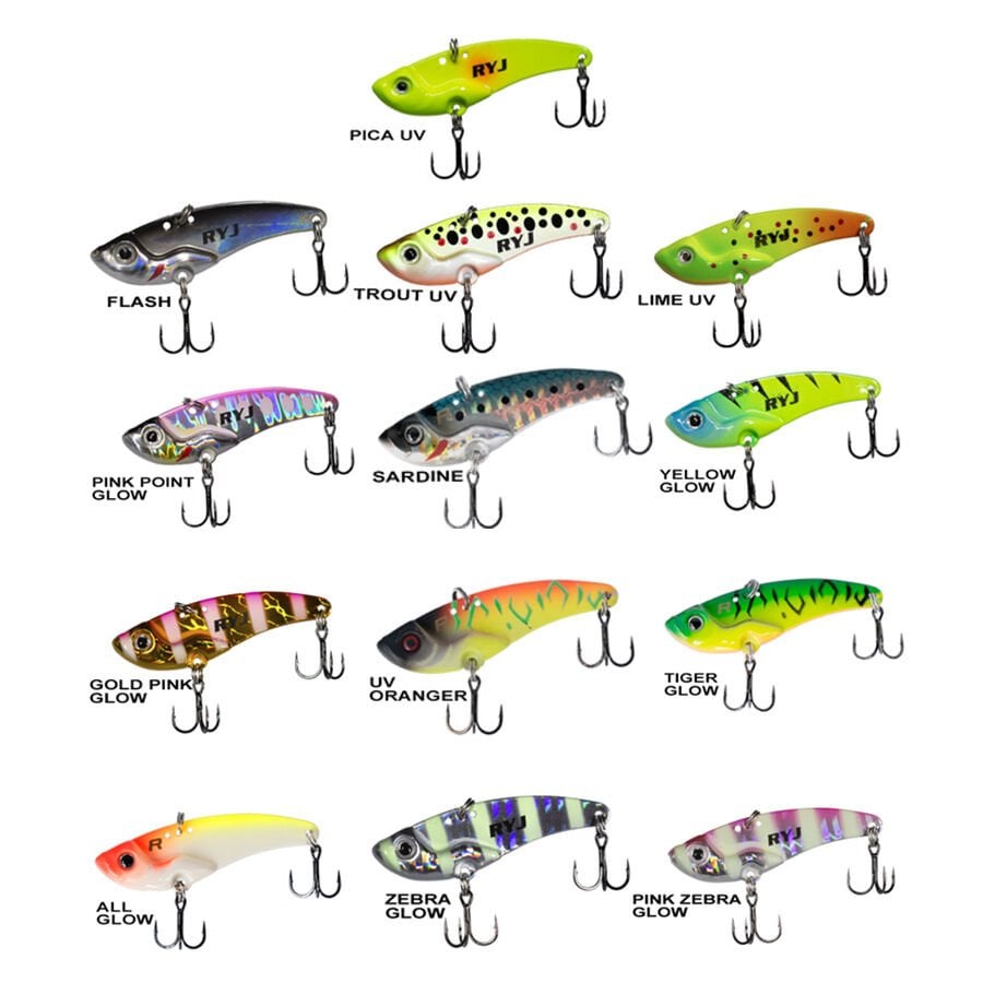 Ryuji Mirror Vib 9gr / 4.5cm Jig Yem Vibrasyon