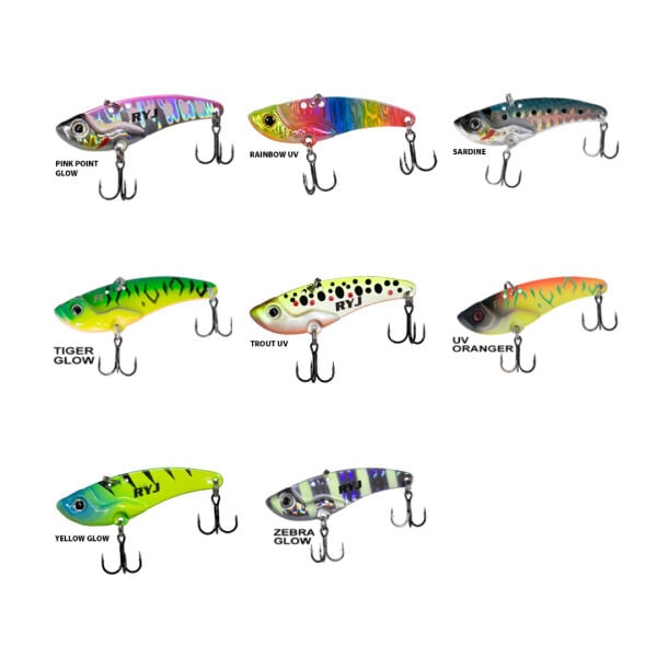 Ryuji Mirror Vib 9gr / 4.5cm Jig Yem Vibrasyon