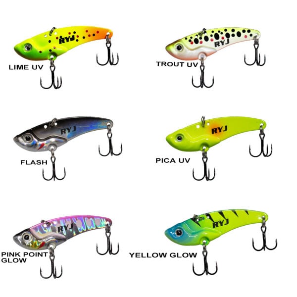 Ryuji Mirror Vib 9gr / 4.5cm Jig Yem Vibrasyon