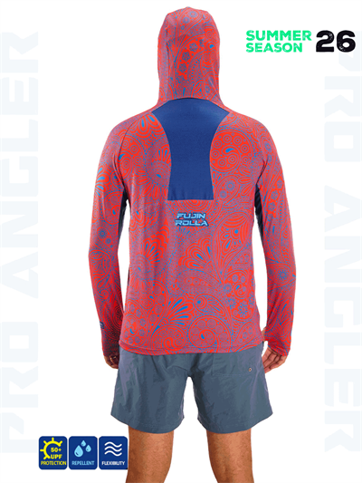 Fujin Rolla S26 Buff&Hoodie Swordfish Red