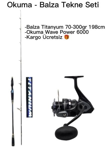 BALZA - OKUMA TEKNE OLTA SETİ