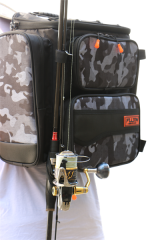 Fujin Black Camo Back Pack - Balıkçı Sırt Çantası