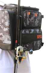 Fujin Black Camo Back Pack - Balıkçı Sırt Çantası