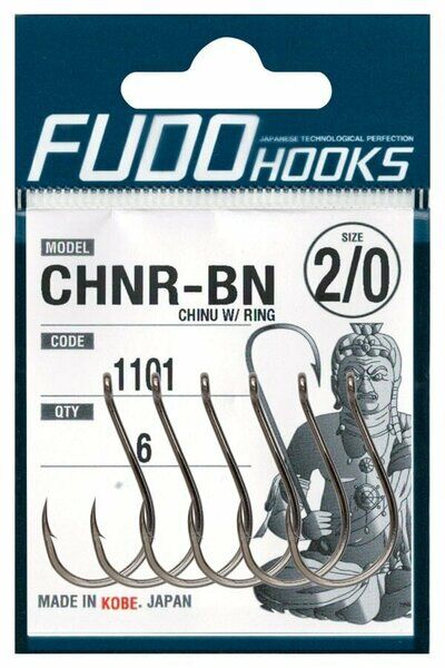 Fudo 1101 Chinu Black Nikel İğne Delikli