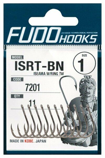 FUDO 7201 ISEAMA W/RING TW BLACK NIKEL 7P