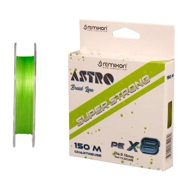 Remixon Astro 8X 0.06-0.18mm 150m Chartreuse İp Misina
