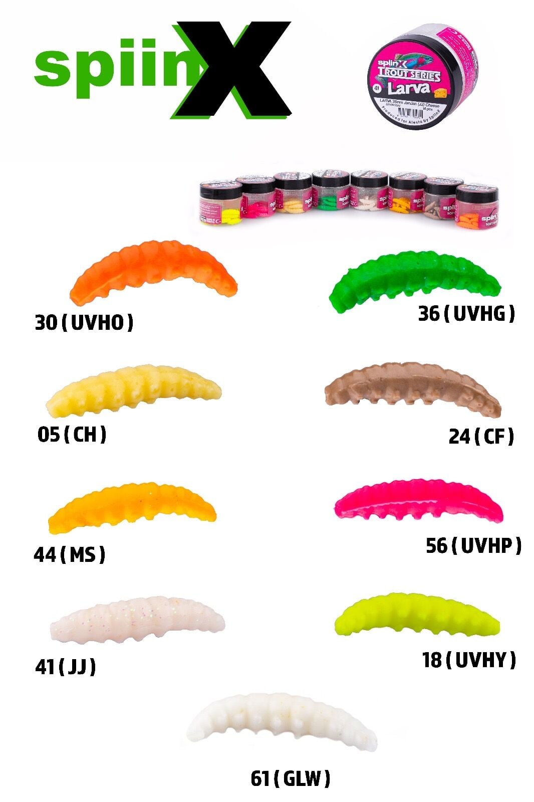 SpiinX LARVA 35MM 14P PEYNİR